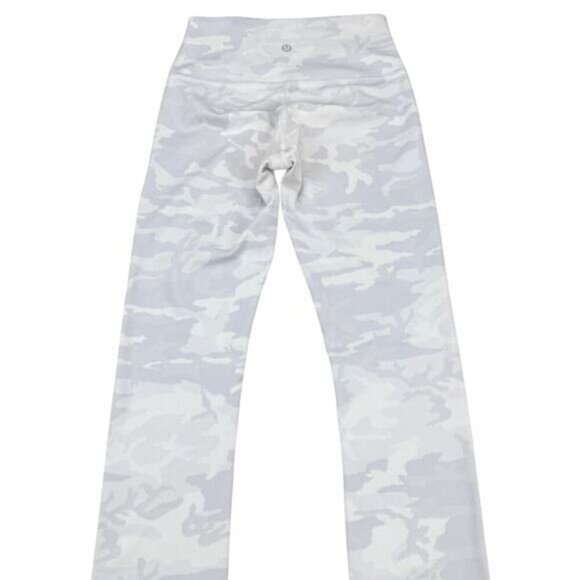 LULULEMON Wunder Under High-Rise Tight 25" Size 4 Incognito Camo Jacquard Alpine - Picture 4 of 6
